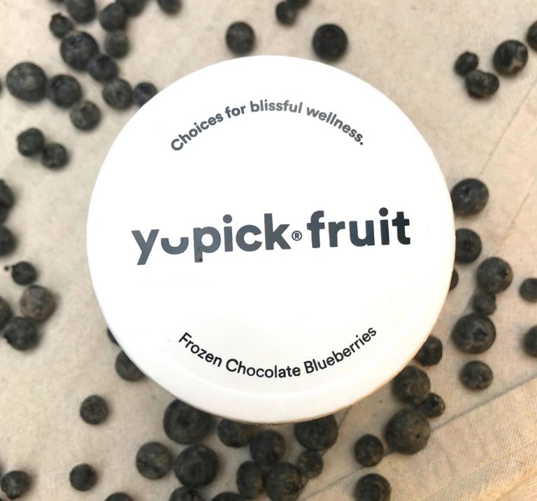 FROZEN CHOCOLATE BLUEBERRIES Yupick